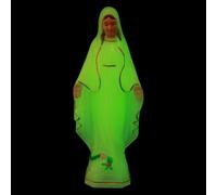 YARNOW Virgin Mary Luminous Catholicism Ornament Plastic Figurine for Table Decoration and Religious Home Display