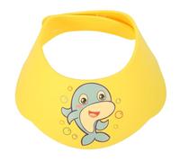 YARNOW Visor and Adjustable Hair Kids Wash Yellow in Hair-Washing Bath Hat, Eva Material Cap Keeps Dry and Safe for Baby Face During Bathing