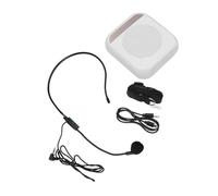 YARNOW White Little Bee Tour Guide Amplifier Headset, Portable Speech Amplifier Loud-speaker for Street Vendors and Teachers