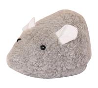 YARNOW Wind-Up Mouse for Cats 10cm Gray Clockwork Cat Mouse Interactive Funny for Indoor Play and Hunting Exercise