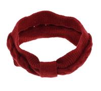 YARNOW Winter Knit Cotton Headband for Women with Lined Warmth and Versatile Styling Featuring a Fashionable Bow Design, Autumn and Winter Ear Warmer Hair Accessory