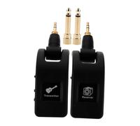 YARNOW Wireless Guitar System Transmitter Receiver 2.4ghz Rechargeable Audio Pickup Cordless Adapter for Electric and Acoustic Guitar with 10-hour Playtime Suitable for Live Performance