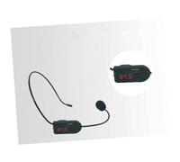 YARNOW Wireless Headset Microphone Voice Amplifier, Fm Wireless Microphone Loudspeaker for Teaching, Meeting and Tour Guide Use