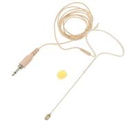 YARNOW Wireless Headset Microphone with Connector Lightweight Ear-hook Mic for Teachers Lectures Live Performances Portable Music Recording Speech Use