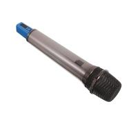 YARNOW Wireless Singing Microphone - Handheld Pretend Play Stage Prop Mic with Colorful LED Lights, Plastic Fake Microphone Model for Home Singing and Cosplay Training