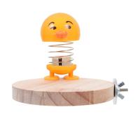 YARNOW Wood Bird Perch Parrot Platform Grinding Standing Toy Branch for Cage Comfort Grip Fork Rod Chewable Plaything for Lovebirds Parakeets Exercise