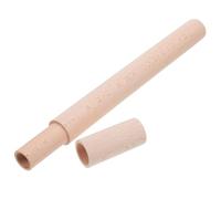 YARNOW Wood Storage Tube with Cap for Artwork and Documents, Cylindrical Wooden Blueprint Tube for Careful Protection and Storage, for Home and Office Use