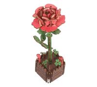 YARNOW Wooden Flower Puzzle DIY Rose Bouquet Building Kit for Adults Creative Stem for Teens Unique Eternal Flowers Home Decor Relaxing Brain Teaser gift for for for for for for for Valentine's Day