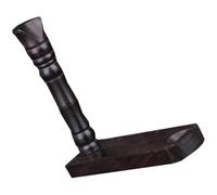 YARNOW Wooden Flute Display Stand Blackwood Flute Holder Table Organizer Clarinet Rack Storage for Music Accessories