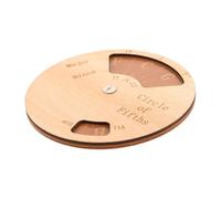YARNOW Wooden Guitar Chord Wheel Scale Chart Melody Tool for Practice Chord Progressions Learning Tool for Beginner Guitar Accessory
