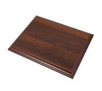 YARNOW Wooden Medal Display Board Walnut 20X25 CM Blank Base for Gymnastics and Marathon Medal Presentation