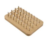 YARNOW Wooden Pegboard for Hand Rehabilitation Versatile Finger Exerciser for All Ages Dexterity Strength Occupational Training Tool for Therapy Centers and Home Use
