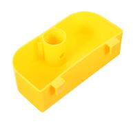 YARNOW Yellow Hook Bird Water Feeder for Parrots Animal Cage Food Dispenser Practical Hanging Bowl with Water Guide Suitable for Cockatiels Hamsters Rabbits and Pigeons