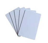 YARONGTECH Dual Frequency Writable Rewrite RFID Card 13.56MHZ 1K CUID and T5577 125KHZ ID Key Card (Pack of 5) (White)