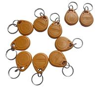 YARONGTECH Proximity Tag RFID 125Khz Smart EM ID EM4100 Read Only Red/Grey/Orange/Black/Blue (pack of 10) (Orange)