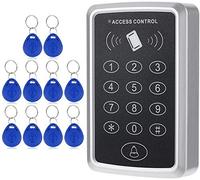 YARONGTECH RFID Proximity AccessControl Door Access Entry Control Lock + 10 Key Fobs (Style 2)