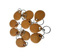 YARONGTECH RFID Proximity Fobs in Blue - Token - Fob - Tag - 125kHz Card Key - Ideal for Digital Keypad | Proximity Reader | Door Entry Access Control Security System (10) (orange)