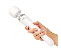 Yarosi Cordless Curved Therapeutic Massager - 8 Powerful Speeds & 20 Patterns - for Muscle Aches & Sports Recovery - Rechargeable - Wireless & Travel Friendly - White