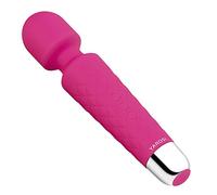Yarosi Mini Massager- Strongest Cordless Handheld Vibrating Power - Best Rated for Travel Gift - Magic Stress Away - Perfect on Neck Back Foot Hand Pains and Sports Injury - Pink