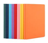 Yarotm Plain Notebook A5-16PCS Colorful Blank Notebooks Bulk - 14x21cm A5 Plain Paper 100GSM Notepad 60 Pages Unruled Journal Notebook - Notepad Writing Drawing Sketchbook Diary, 8 colours