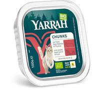 Yarrah Organic Tray Multibuys - Chunks: Organic Chicken & Organic Beef with Organic Parsley & Organic Thyme (12 x 100g)