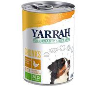 Yarrah Organic Chicken Chunks with Organic Nettle & Tomato in Sauce - 12 x 820g