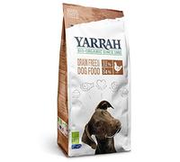 YARRAH Organic Grain-Free Dry Dog Food - For Dogs that have Difficulty Digesting Grains - Tasty Grain-Free Kibble with Organic Chicken, MSC Fish, Peas & Seaweed - 10kg