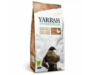 YARRAH Organic Grain-Free Dry Dog Food - For Dogs that have Difficulty Digesting Grains - Tasty Grain-Free Kibble with Organic Chicken, MSC Fish, Peas & Seaweed - 2kg