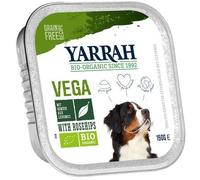 Yarrah Organic Vegetarian Chunks with Organic Rosehip is a delicious grain-free dish containing tender chunks in tasty sauce, from inspected organic farms Saver Pack: 24 x 150g