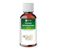 Yarrow Essential Oil 100% Pure & Natural - Undiluted Uncut Cold Pressed Aromatherapy Premium Oil - Therapeutic Grade - 15 ML