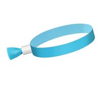 Yarryuter 100 Pcs Activity Wristband for Events, for Concert Wrist Strap (Lake Blue)