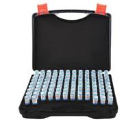 Yarryuter 101pcs/Lot Step 0.01mm Steel Pin Gauge Smooth Plug Gauge Hole Gauge Set Pin Measuring Tool 7.00-8.00mm