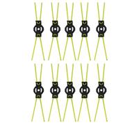 Yarryuter 10PCS Mower Cutting Rope Mower Heads Weeding Brush Removing Moss Rust Free Wear- Mower General