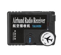 Yarryuter 118-136MHz Airband Radio Receiver High Sensitivity Air-to-Ground Aeronautical Band Receptor Digital Radio