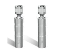 Yarryuter 14mm&16mm Socket Set Thin Wall 3/8" Drive Socket Removal Tool 12 Point, for Most Car Models