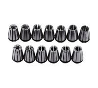 Yarryuter 15PCS ER11 Collet Set, Spring Collet Chuck, CNC Spindle Collet, 65Mn Spring Steel Replacement Collet