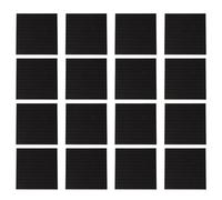 Yarryuter 16 Pcs Acoustic Panels,Sound Proof Wall Panels,for Studio Absorbs Sound and Eliminates Echoes(Black)