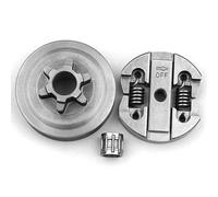 Yarryuter 1Set Clutch & Clutch Drum & Needle Bearing Fit for Chinese Chainsaw 2500 25CC