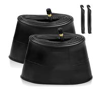 Yarryuter 2 Pack 26X4.0 Fat Bike Tube with AV 32mm Valve, Bike Tubes with 2 Tire Levers, for Road/Mountain/E Bike Replacement Parts Accessories