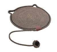 Yarryuter 2PCS Cotton Rope Cat Scratcher Board Cat Scratching Post Mat Bed Mat Claw Sharpener Scrapers for Cat Grinding Nail Pad,B