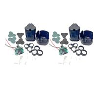 Yarryuter 2Set Hand Drill Power Li-Ion Battery Protection Board DC Electric Tool Hand Drill Board Plastic 18650 Lithium Box Circuit Pack Shell