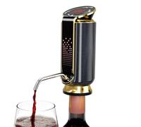 Yarryuter 3in1 Electric Wine Aerator, Decanter, Dispenser & Vacuum Pump - LED Touch Screen, Temperature Monitor, Black