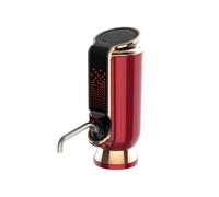 Yarryuter 3in1 Electric Wine Aerator, Decanter, Dispenser & Vacuum Pump - LED Touch Screen, Temperature Monitor, Red