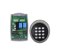 Yarryuter 433MHZ Universal Rolling Code Receiver Wireless Numeric Keypad for Automatic Garage Door Swing Gate Sliding Gate Opener