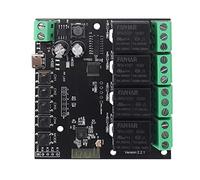 Yarryuter 4CH Tuya Switch WiFi Switch Module Wireless Relay Smart Life APP Remote Control Smart Timer for Smart Home Switch