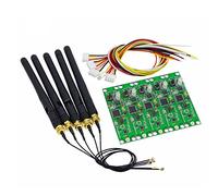 Yarryuter 5Pcs 2.4Ghz Wireless 512 Transmitter Receiver PCB 2 in 1 Module Wireless PCB Board with Antenna for Stage Light