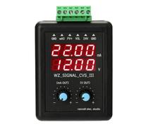 Yarryuter Adjustable 4-20mA Signal Generator 0-10V Constant Current Source Simulation Tool 24V Current and Voltage Transmitter Calibrator