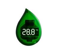 Yarryuter Aquarium Self-Adhesive Thermometer LCD Digital Fish Tank Mini Thermometers Free Switching ℃/℉Temperature Meter0-90℃