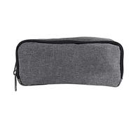 Yarryuter Big Capacity Pencil Case Oxford Storage Pouch Marker Pen Case Simple Stationery Bag School Office Organizer Grey