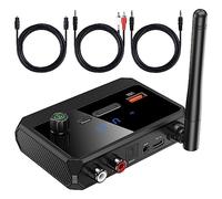 Yarryuter Bluetooth Adapter for Stereo Receiver Bluetooth 5.3 Receiver Wireless Audio Adapter for Home Stereo System